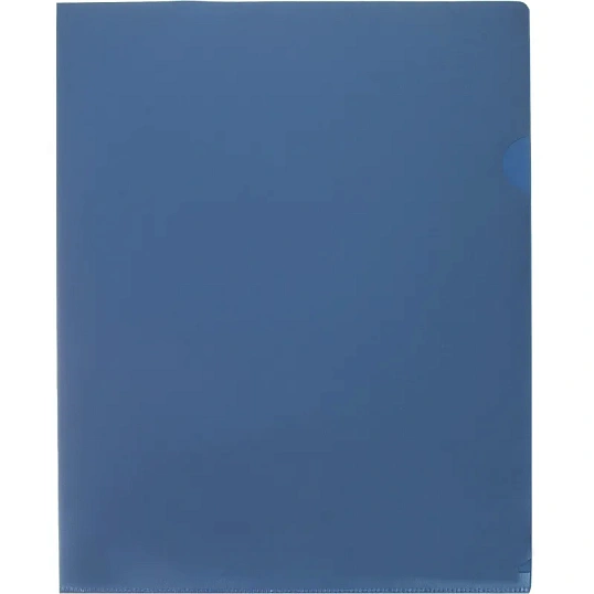 Папка уголок Attache Metallics А4 200мкм 4шт/уп (срн/зел/сер/син)