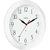 Часы настенные, модель 01, диаметр 290 мм, пластик, белый, 11110113