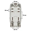 Дозатор для жидкого мыла и мыла-пены Luscan Prof Optima L5 белый