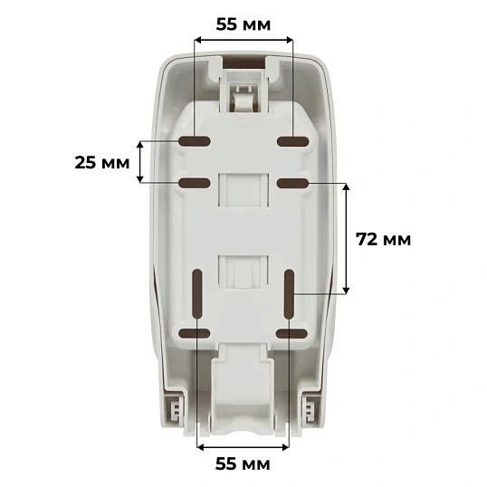 Дозатор для жидкого мыла и мыла-пены Luscan Prof Optima L5 белый
