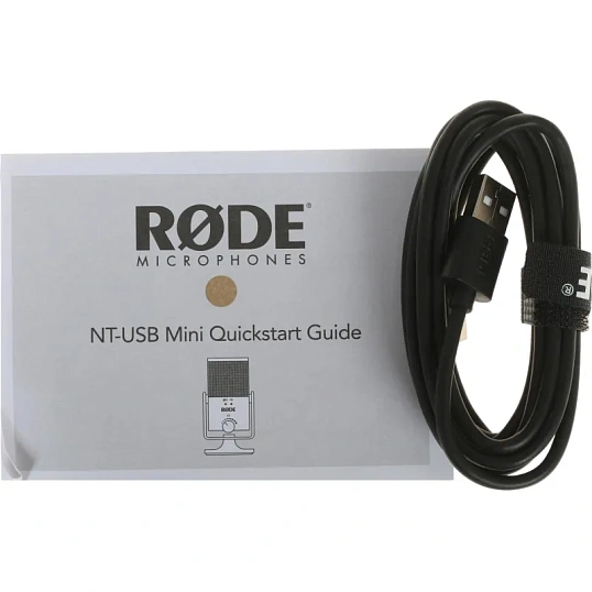 Микрофон Rode NT-USB Mini, конденс, кардиоид, USB. совм MacOS 10.12/Win10