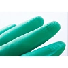 Перчатки защитные нитрил Lakeland Nitrosol EN15F цв.зеленый р.10