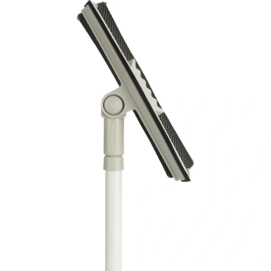 Швабра двухстороняя 25см д/мытья окон Luscan Prof с телескоп. рукоят 120см