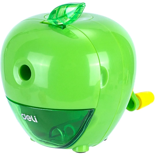 Точилка механическая Deli E0659, ABS пластик, 111x83x95 мм
