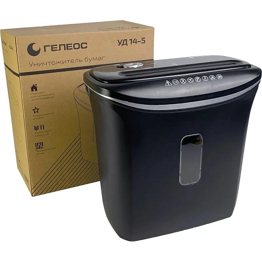 Шредер (уничтожитель) Гелеос УД14-5, 5 ур.секр., 6 лист, 14л