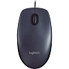 Мышь компьютерная Logitech M90 [910-001795] проводная, черный