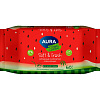 Салфетки влажные освежающие AURA TROPIC COCKTAIL в ассортименте 60шт