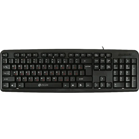 Клавиатура Oklick 90MV2 черный USB