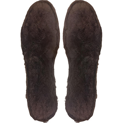 Стельки вкладные р.41, натуральный мех