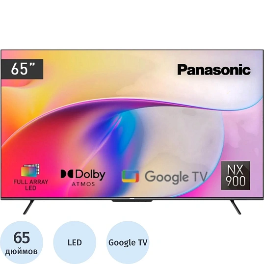 Телевизор Panasonic TH-65NX900R, UHD, смарт (Google)