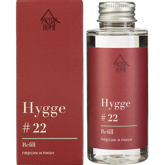 Наполнитель аромадиффузор Хюгге #22 Персик и пион 100 мл, АР 100-579