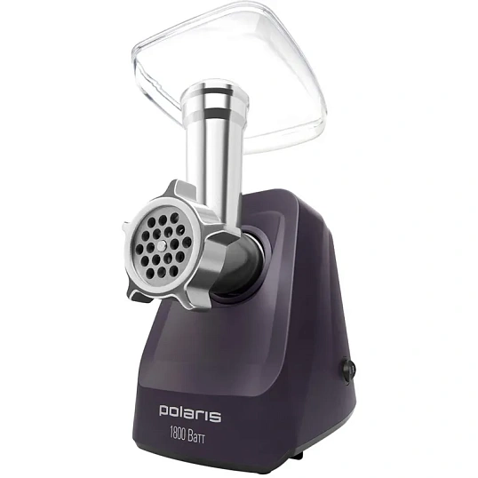 Мясорубка Polaris PMG 1852 RUS, 1800 Вт, бордовый