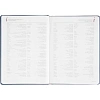 Ежедневник недатированный А4 210 х 300 мм Velvet синий 272 стр. 3-116/01