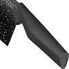 Нож топорик кухонный Santoku 16,5 см. рукоять Soft Touch, Mielaje