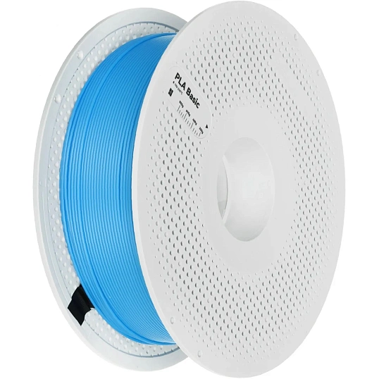 Пластик катушка Bambu lab PLA Basic пластика,1.75 мм 1кг., голубой (Cyan)