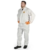 Комбинезон одноразовый (60г/м2)с кап.JetaSafety JPC50 Element Lite бел рXL