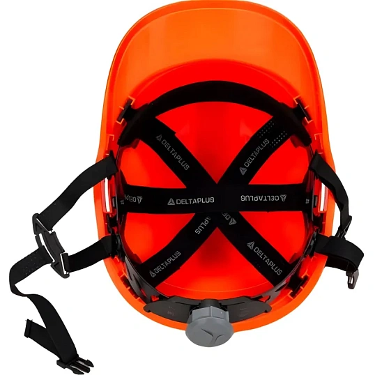Каска защитная DELTA PLUS BASEBALL DIAMOND V UP, оранжевая (DIAM5UPORFL)