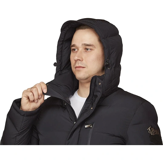 Куртка-парка муж.с капюшоном ТМ Vizani цв.синий(р-p S)