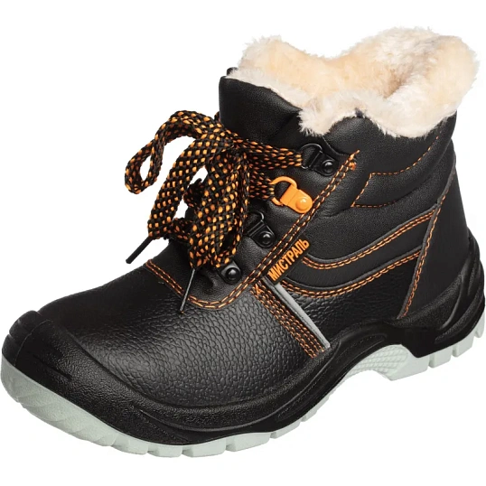 Ботинки Мистраль ПУ/ТПУ с МП и МС утепленные р.39   104375