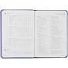 Ежедневник недатированный A6+, 136л, VELVET сиреневый 3-495/11