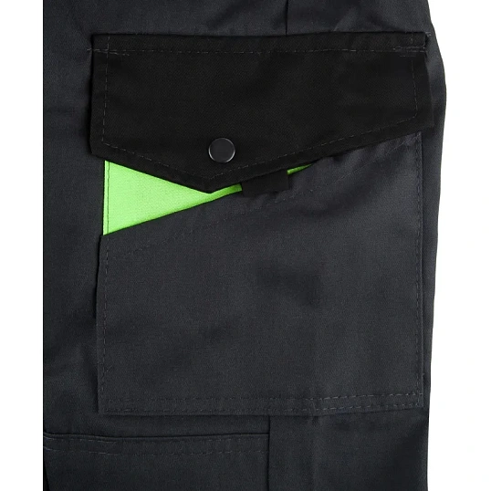 Полукомбинезон муж л27-ПК т.сер/черн 44-46/170-176