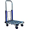 Тележка платформенная алюминевая складная ТП 150 В колёса d 125 мм
