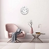 Часы настенные, круглые, цвет корпуса белый, пластик PL200927
