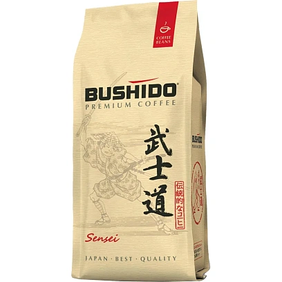 Кофе Bushido Sensei в зернах, 227г