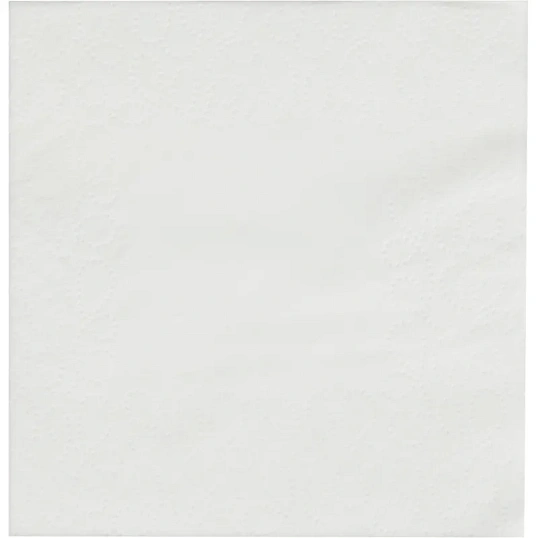 Салфетки бумажные Pero Гламур 2сл цел 24х24 см., 85 листов/уп