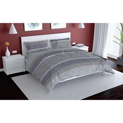 Постельное белье евро,Amuk,набивн.бязь 120г/м2 (нав.70х70-2шт),44023-1