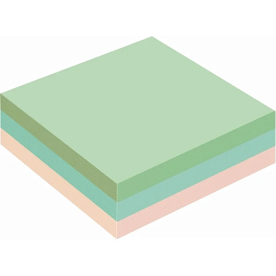 Стикеры Attache куб 51х51, пастель 3 цвета 300 л