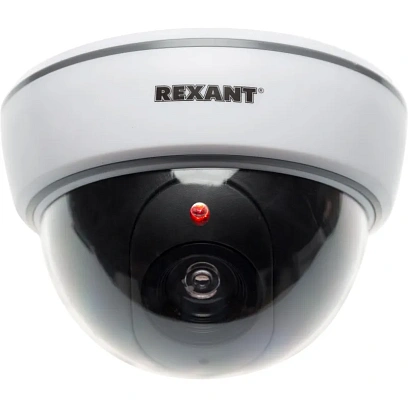 Муляж камеры REXANT внутренний, купольный, белый