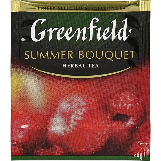 Чай Greenfield Summer Bouquet фруктов.фольгир. 100 пак/уп 0878-09 Т