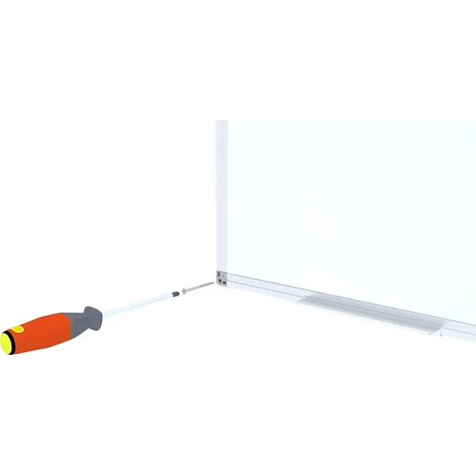 Доска магнитно-маркерная 60х90 эмаль Комус Premium алюмин. рама Россия