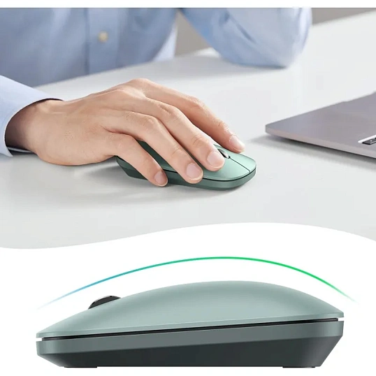 Мышь компьютерная Ugreen MU001 (90374) зеленый WLS