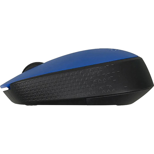 Мышь компьютерная Logitech беспров.M171 blue (USB, 1000dpi) (910-004640)