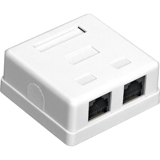 Розетка ExeGate SM2-RJ45-C6 RJ-45 кат.6 UTP Krone/110 (EX292845RUS)
