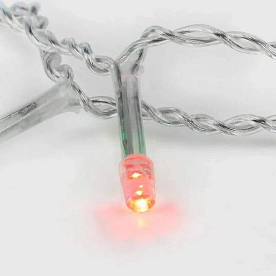 Гирлянда светодиодная Дождь 144LED 1,5x1,5 м, МЕРЦАНИЕ, МУЛЬТИКОЛОР 235-039