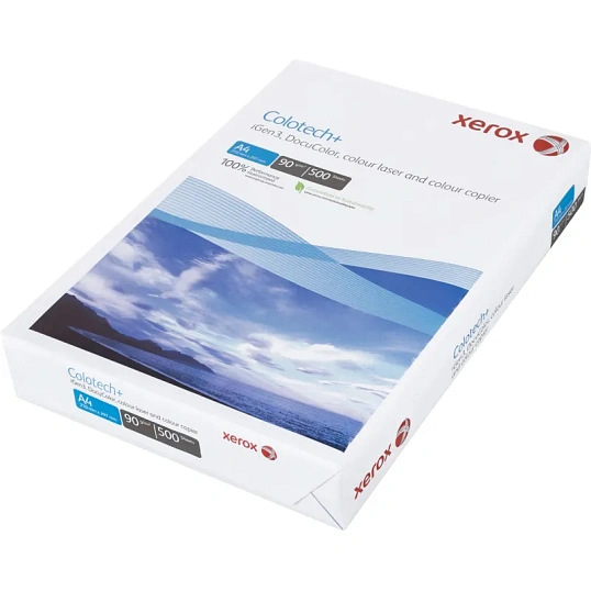 Бумага для цв.лазер.печ. Xerox Colotech + ( A4, 90 г/кв.м, 500)
