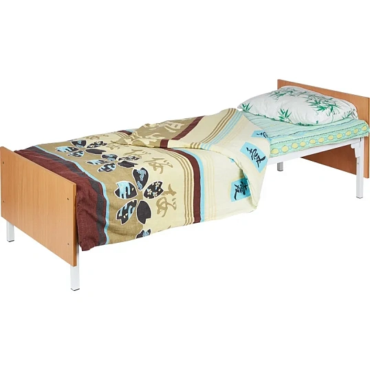 Кровать Ct_ Бытовая К.191.57 белая/бук 900х1900