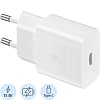 Зарядное устройство сетевое SAMSUNG EP-T1510XWEGRU (USB-C, 15Вт, бел)