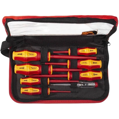 Набор отверток диэлектрических ПРОФИ НИО-08-S (КВТ) 87130