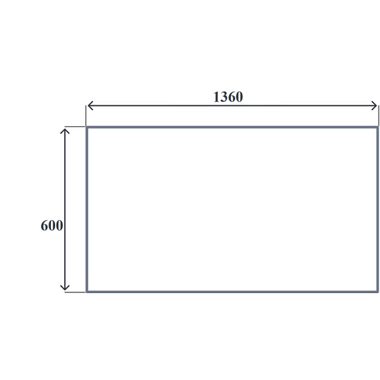 Стол SP Бюджет 2363.030 (402661) 1360х600х740 Серый