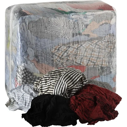 Ветошь коттон цветной_Б, 10кг