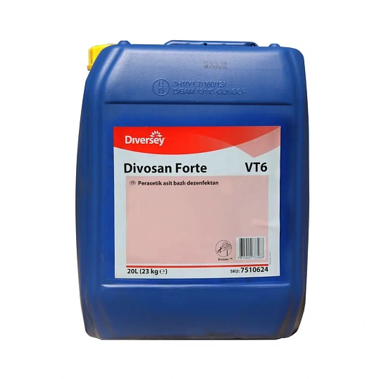 Профхим дезинфек д/поверхн и оборуд НУК15% Diversey/DIVOSANFORTEVT6,20л_Прк