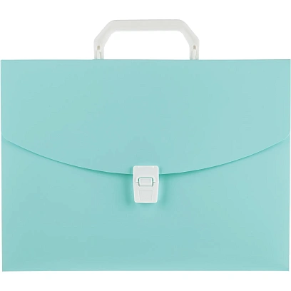 Папка-портфель 1 отделение А4 Attache Акварель бирюзовый