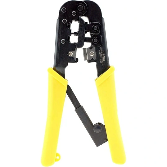 Инструмент Cablexpert T-568R, обжимной с фикс(8p8c,6p6c,6p4c,6p2c)(T-568R)