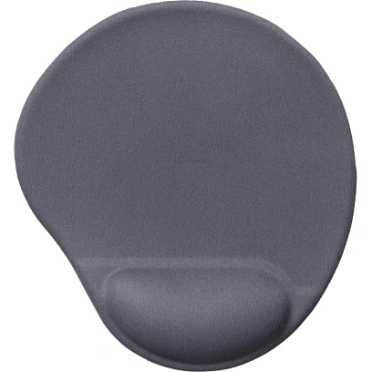 Коврик для мыши  HMP0002 Силикон+ткань/22х25х0.22cm/серый