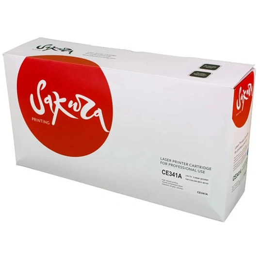 Картридж лазерный SAKURA CE341A гол. для HP LJ  700/775