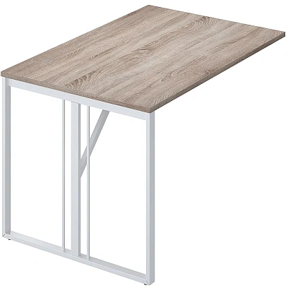 Брифинг Комус Мебель К-Loft Director 241B001 1200х800х752 сонома темн/белый